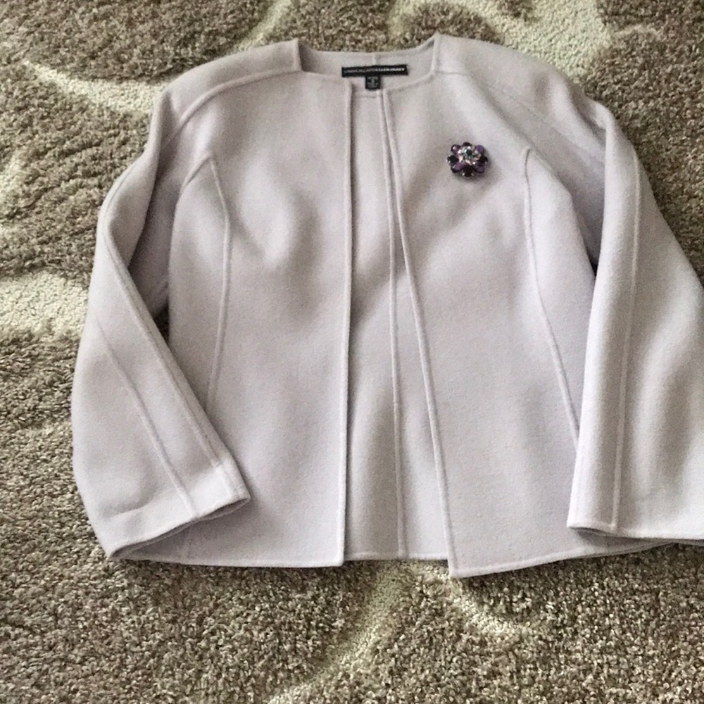 Wool Petite Lavender Jacket